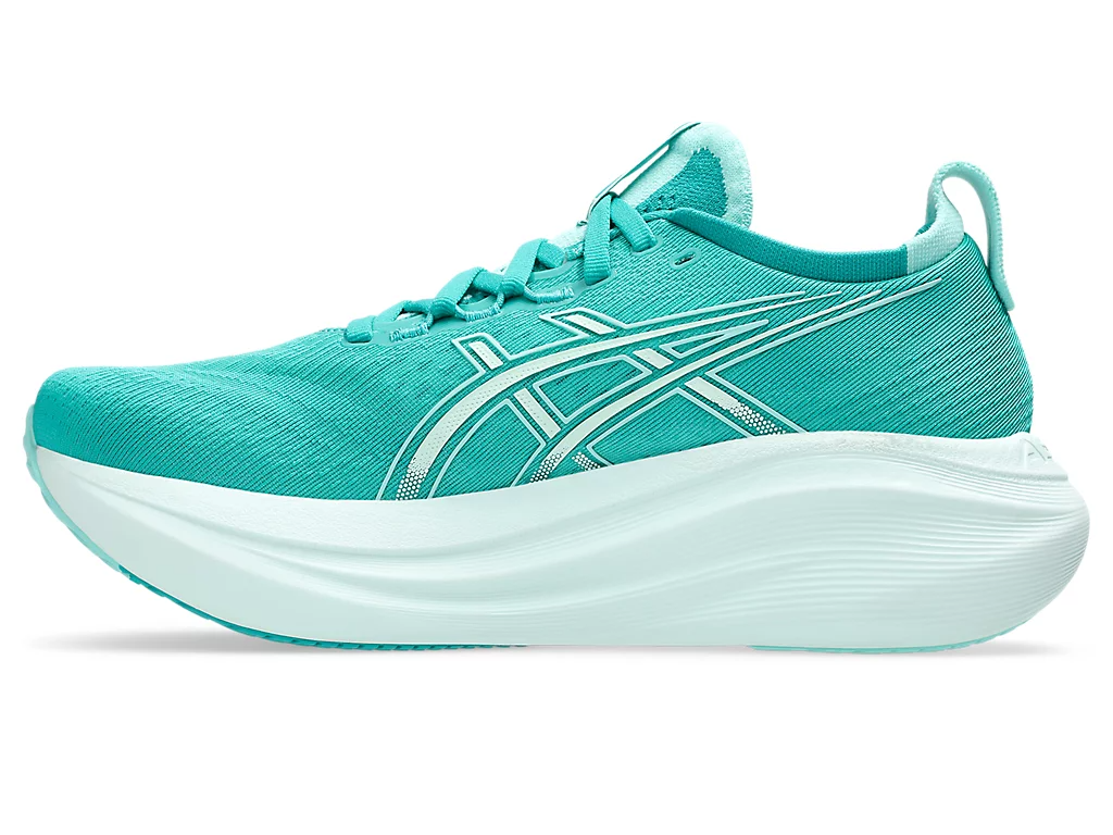ASICS Women Gel-Nimbus 27 - Wave Teal / Illuminate Mint