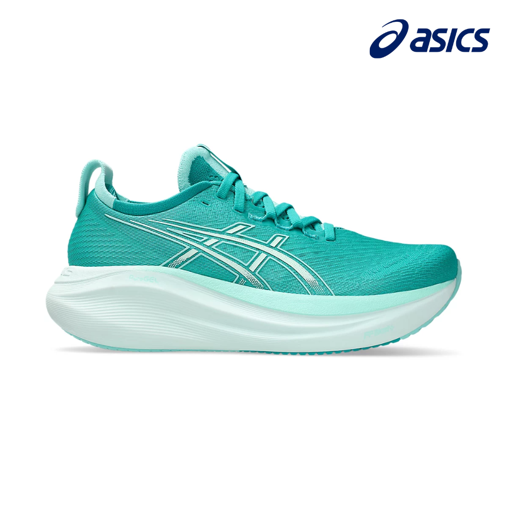ASICS Women Gel-Nimbus 27 - Wave Teal / Illuminate Mint