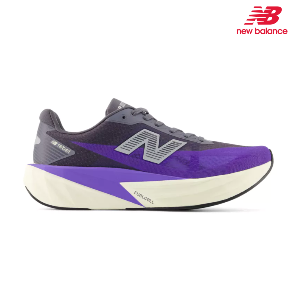 New Balance Men Rebel V5 - Electric Indigo / Truffle Salt / Silver Metallic