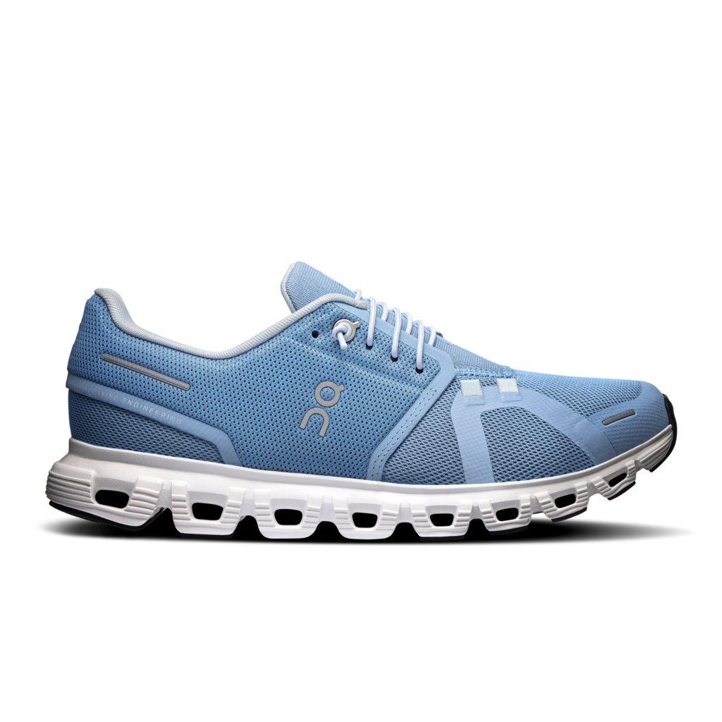 On Running Women Cloud 6 - Chambray / White