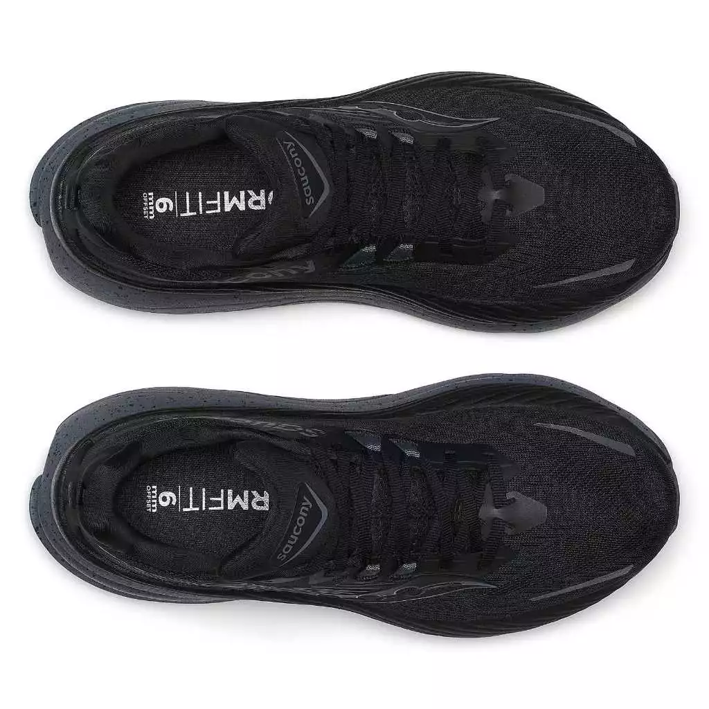 Saucony Women Hurricane 24 - Black / Shadow