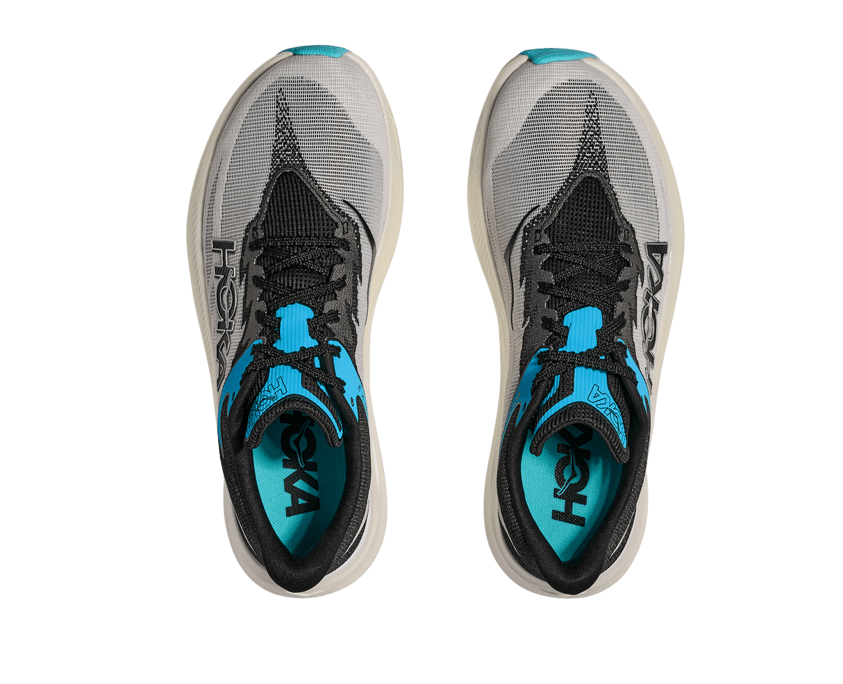 HOKA Unisex Rocket X 3 - White / Black