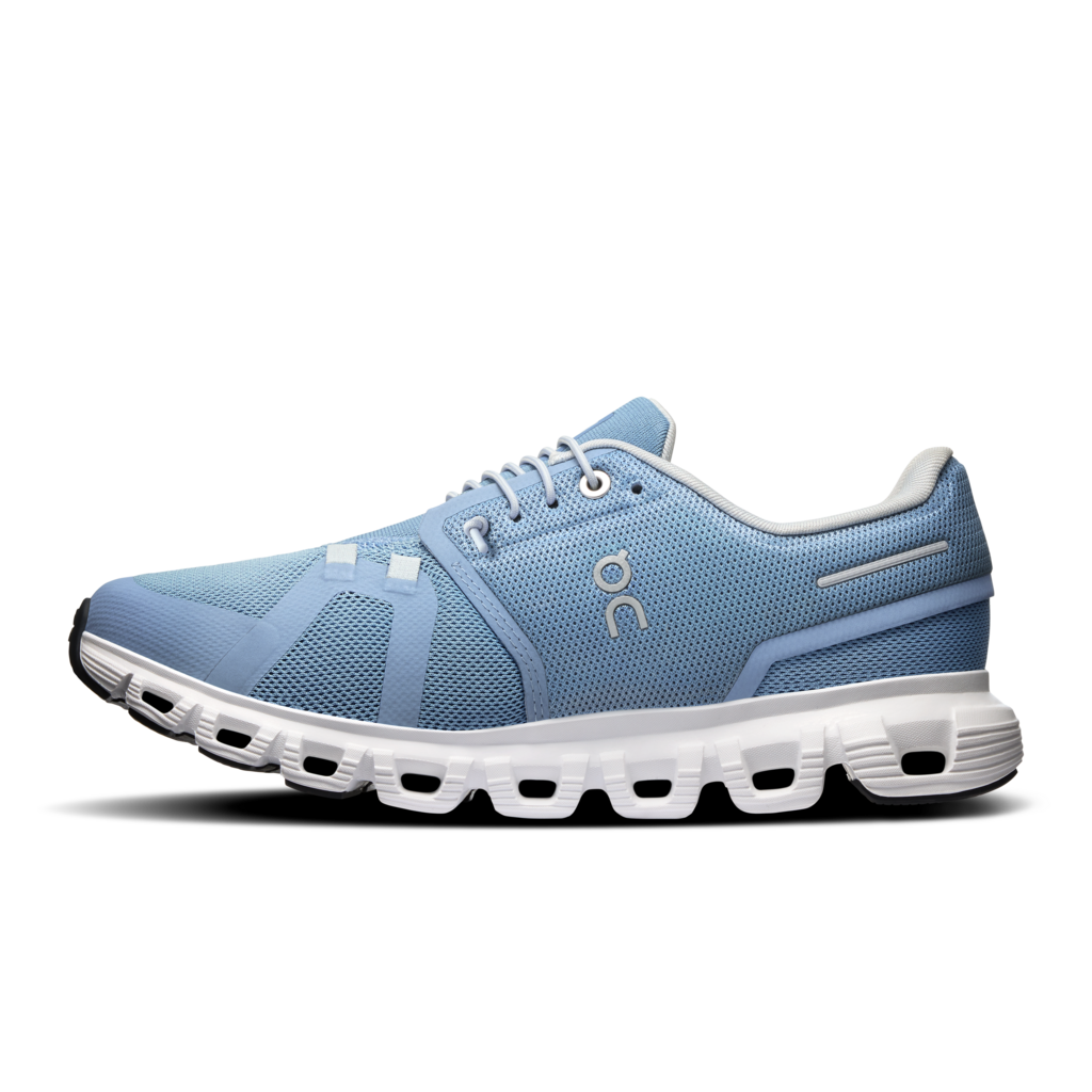 On Running Women Cloud 6 - Chambray / White
