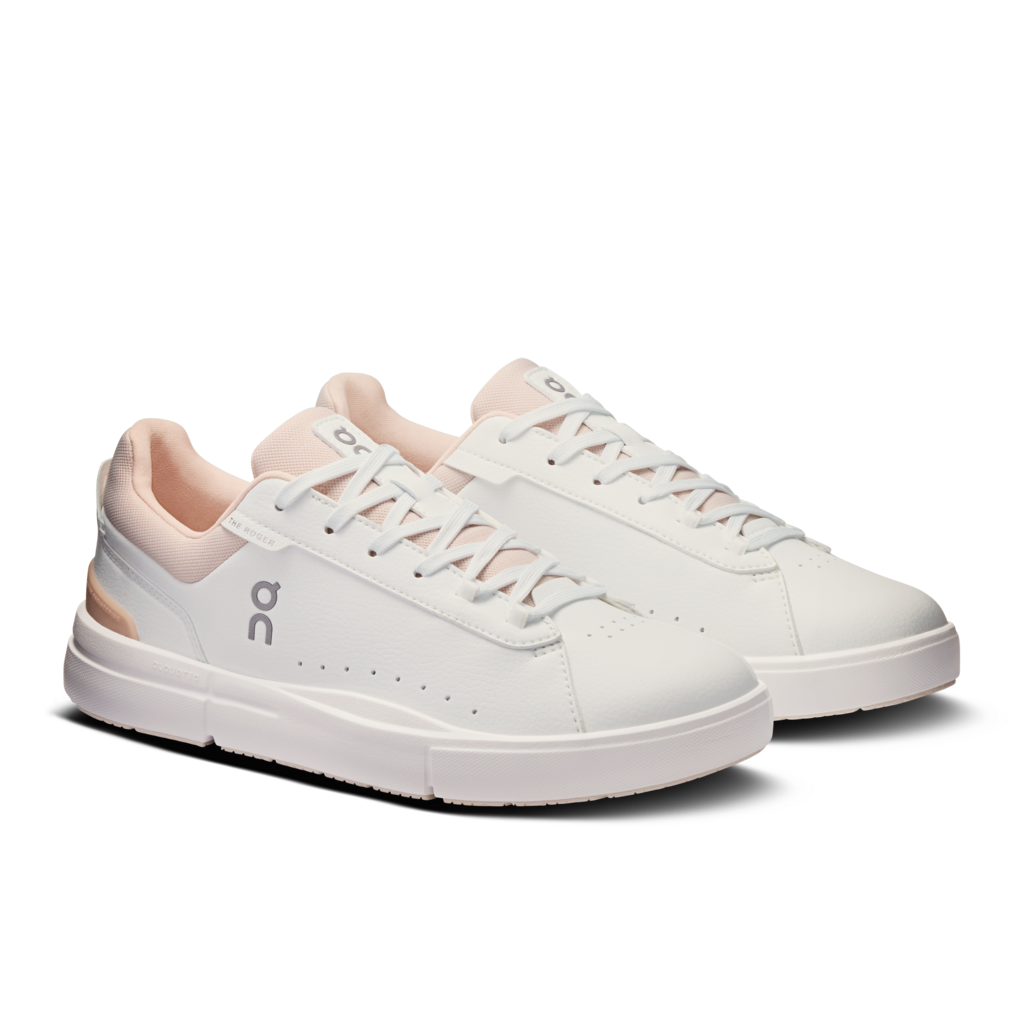 On Women The Roger Advantage - White / Rosehip