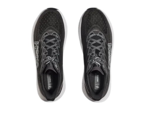 HOKA Men Mach 6 Wide - Black / White