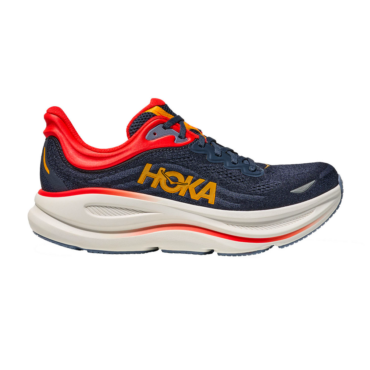 HOKA Men Bondi 9 Wide - Varsity Navy / Nautical Blue