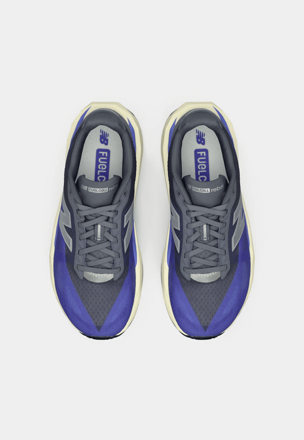 New Balance Men Rebel V5 - Electric Indigo / Truffle Salt / Silver Metallic