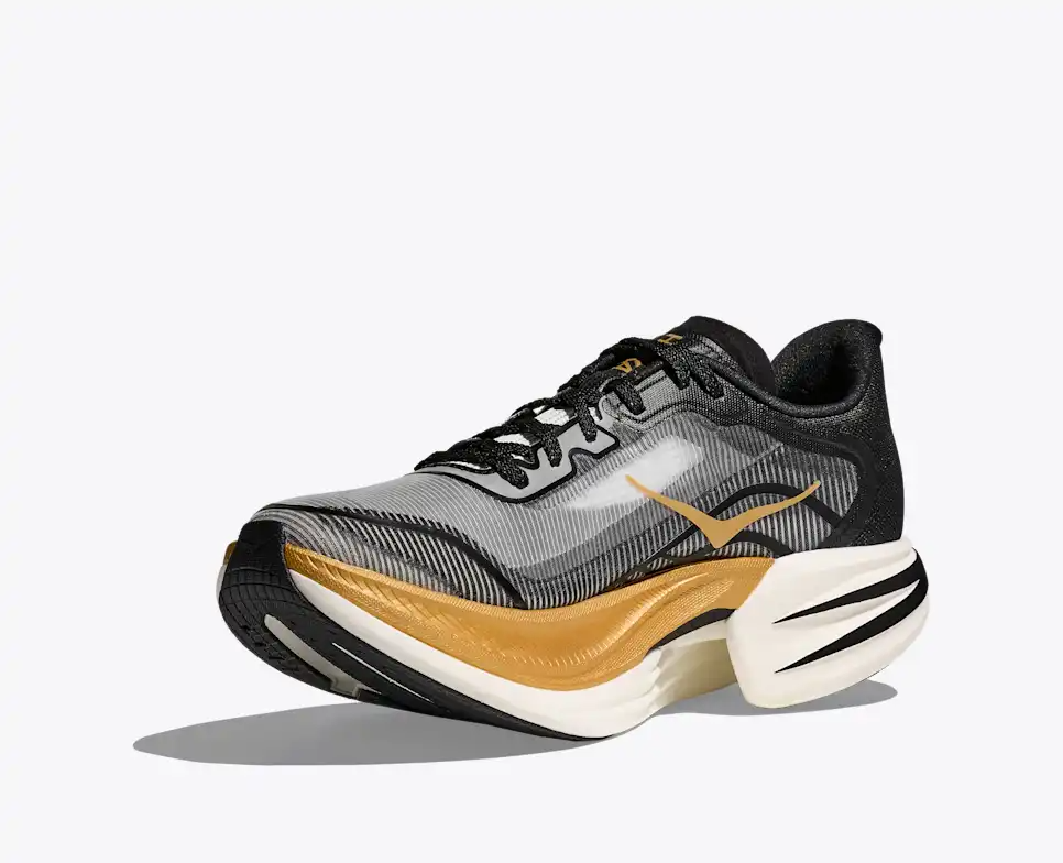 HOKA Unisex Cielo X1 2.0 - Black / Gold