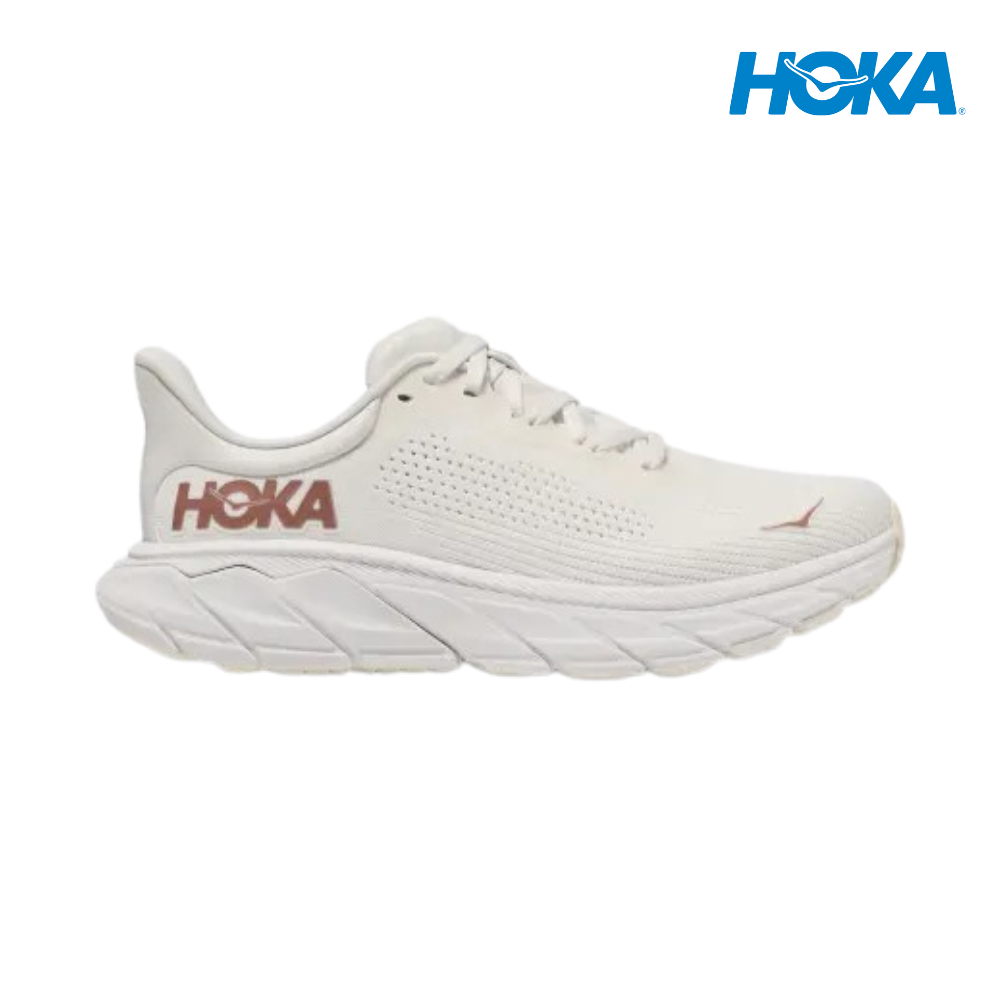 HOKA Women Arahi 7 - Blanc De Blanc / Rose Gold