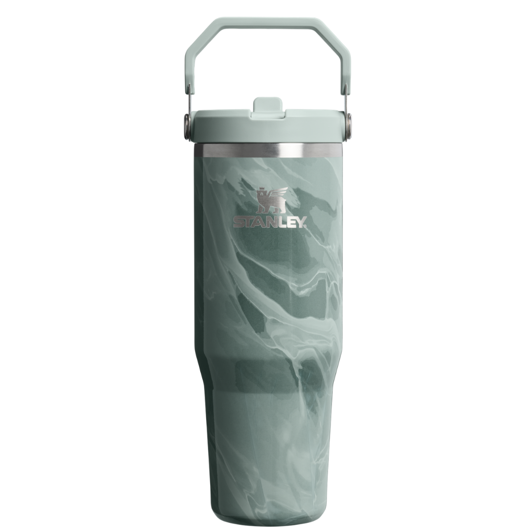 Stanley Iceflow Flip Straw 2.0 Tumbler - 30Oz Agate Calacatta