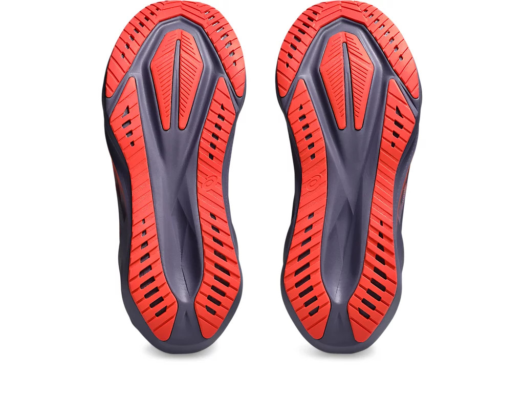 ASICS Men Novablast 5 - Greyish Purple / Coral Reef