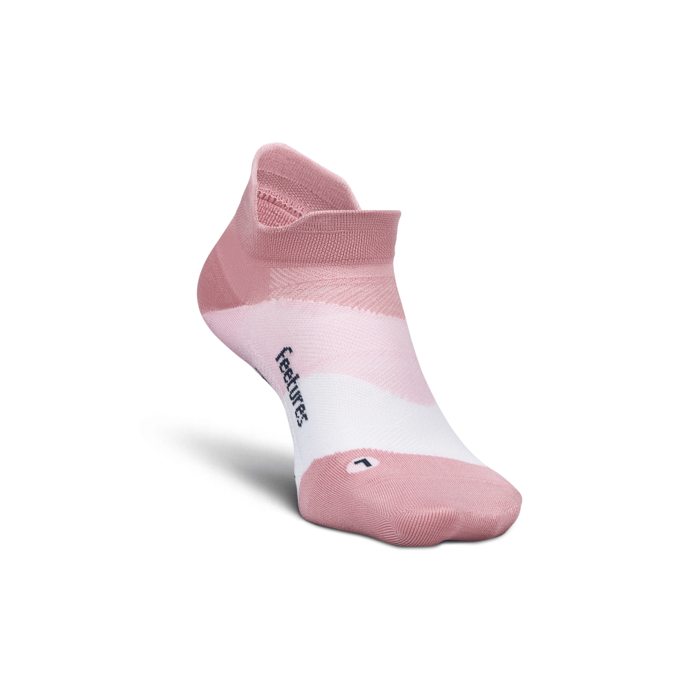 Feetures Active Elite Ultra Light Cushion No Show Tab - Pink Orchard