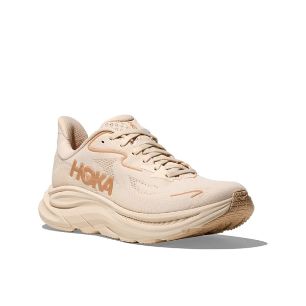 HOKA Women Clifton 10 Wide - Vanilla / Birch