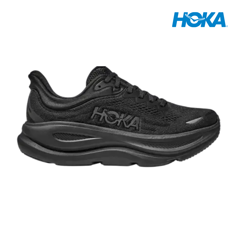 HOKA Women Bondi 9 Wide - Black / Black