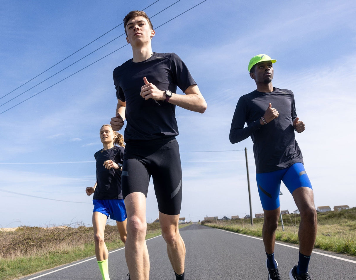 SOAR Running Men Half Tights - Black