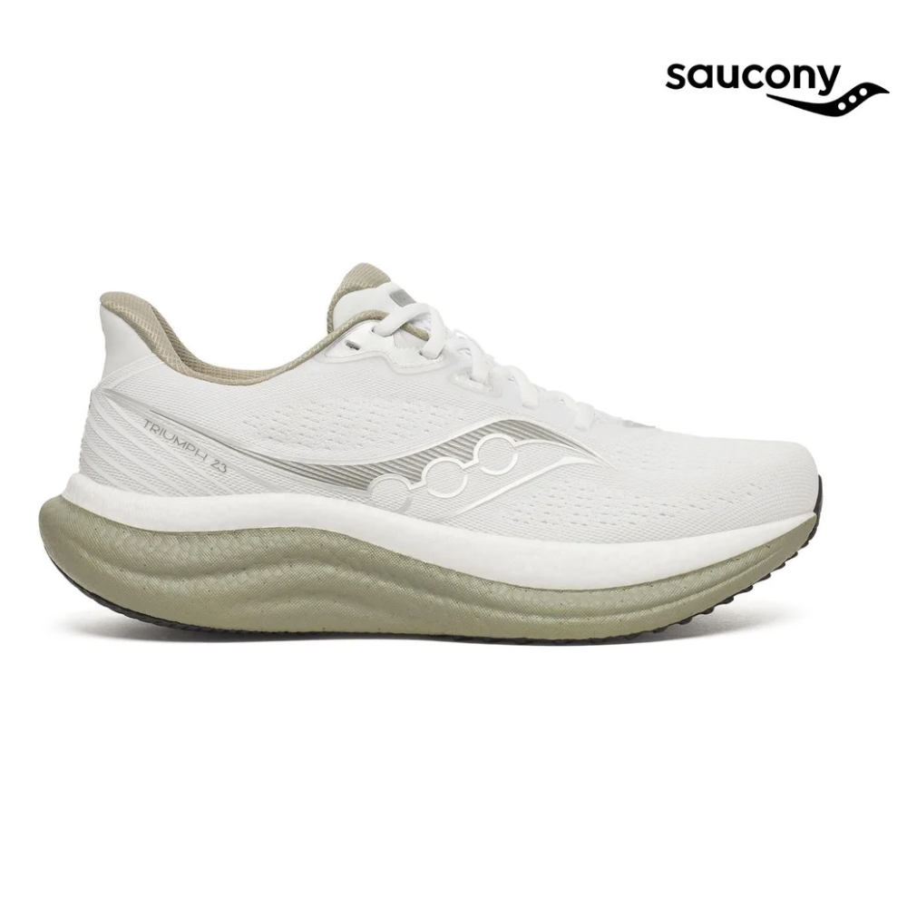 Saucony Men Triumph 23 - White / Laurel