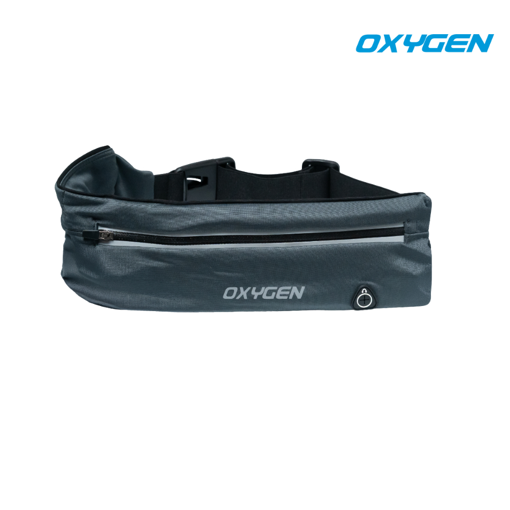 Oxygen Double Pocket Waist Belt - Grey
