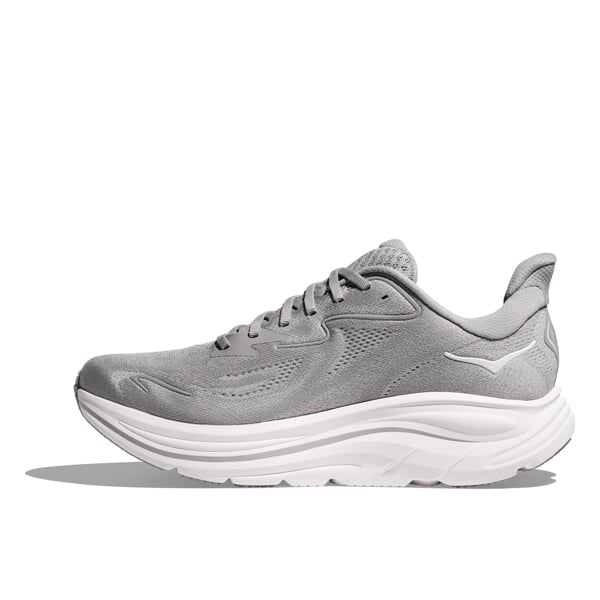 HOKA Men Clifton 10 Wide - Stellar Grey / Stardust