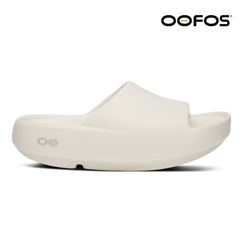 OOFOS Unisex Ooahh Plus - Chalk