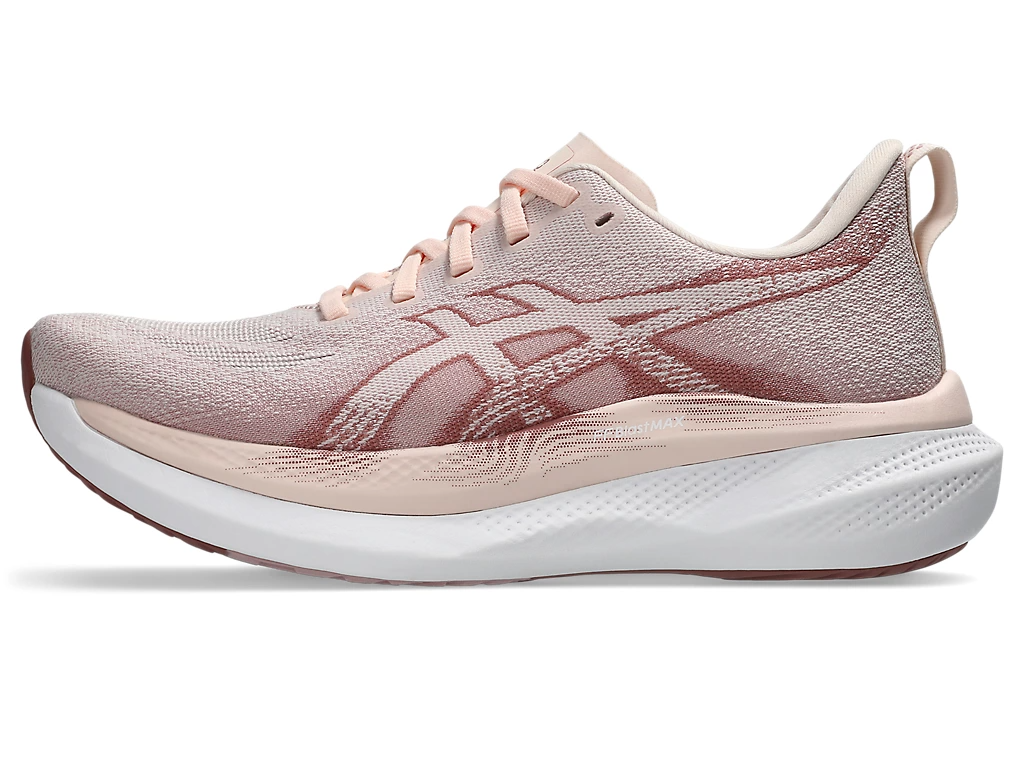 ASICS Women Glideride Max 2 - Pearl Pink / Dusty Red