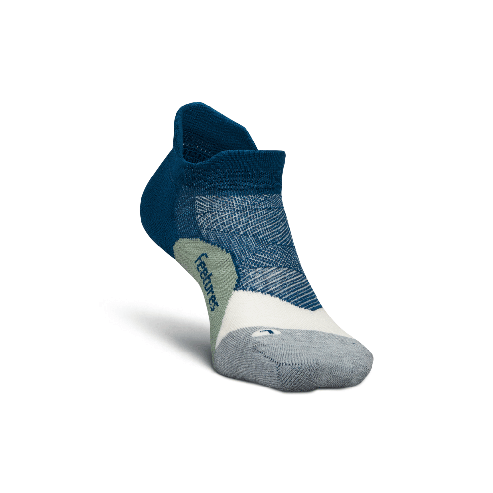 Feetures Active Elite Light Cushion No Show Tab - Midnight Woods