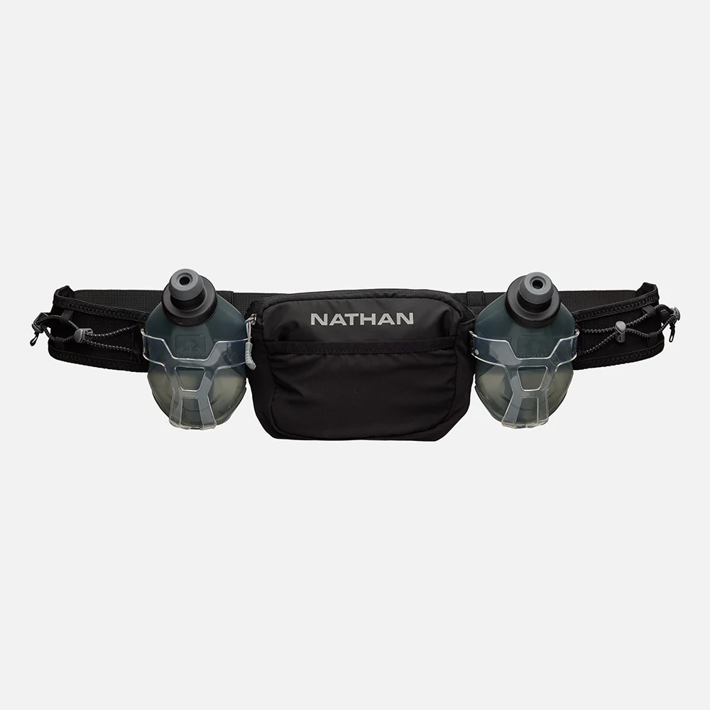 Nathan Trail Mix Plus 3.0 Hydration Belt - Black / Reflective Silver