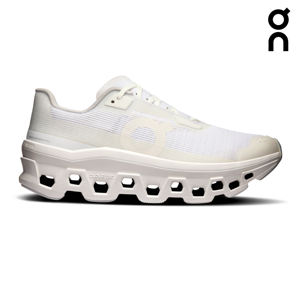 On Women Cloudmonster Void - White / White