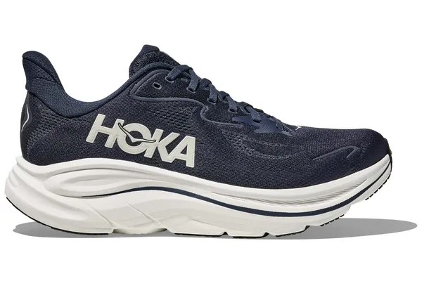 HOKA Men Clifton 10 Wide - Navy / White