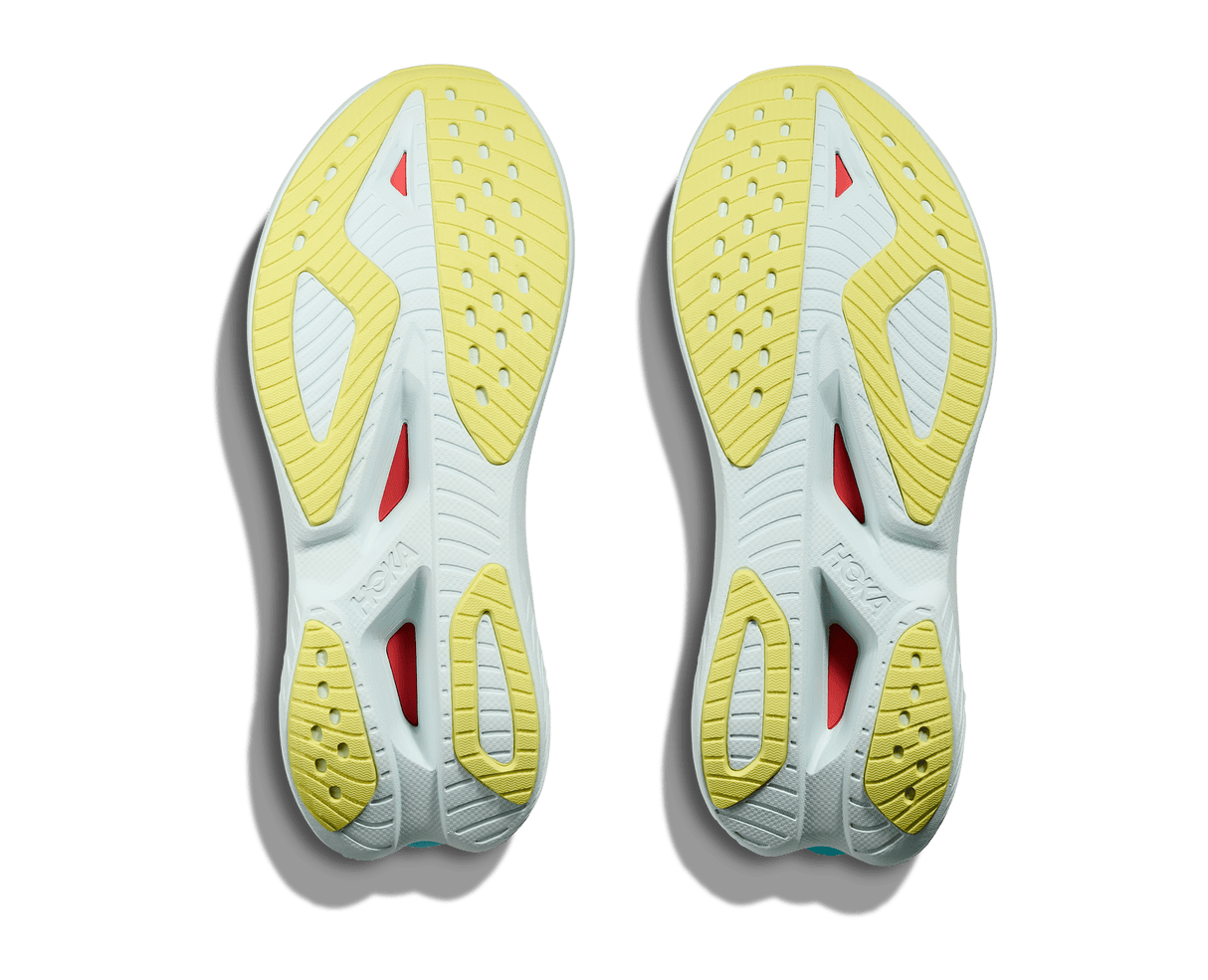 HOKA Men Mach X 2 Wide - Grapefruit / Electric Coral