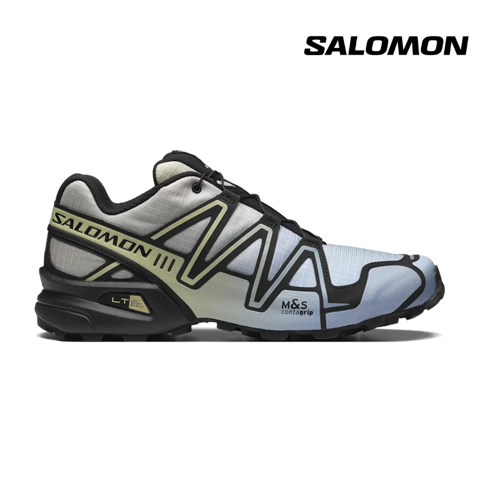 Salomon Unisex Speedcross 3 Chromatic - Black / Alfalfa / Blue Fog