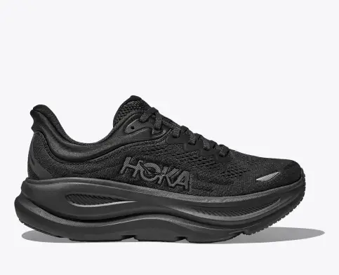 HOKA Women Bondi 9 Wide - Black / Black
