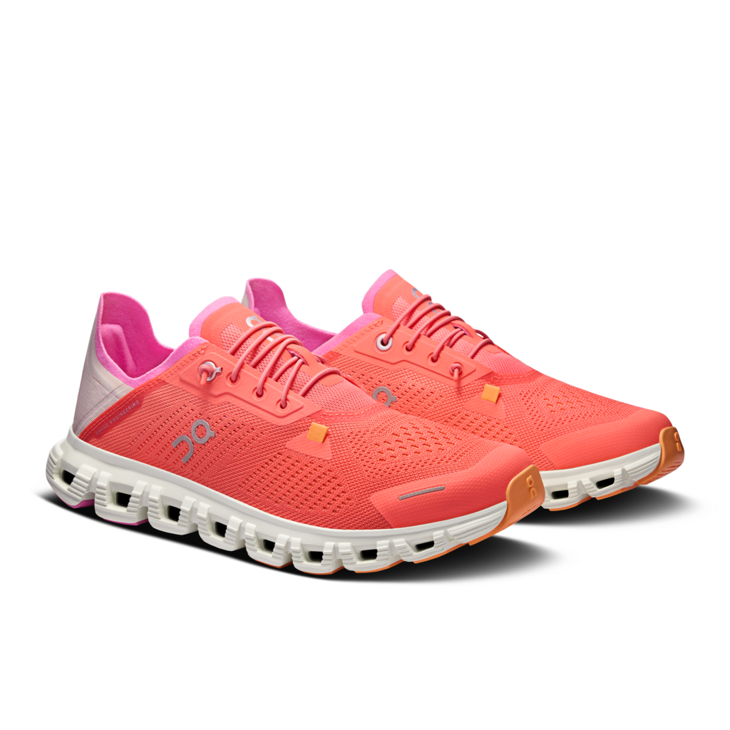 On Running Women Cloud 6 Coast - Salmon / Pearl