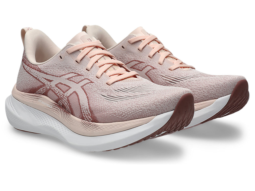 ASICS Women Glideride Max 2 - Pearl Pink / Dusty Red