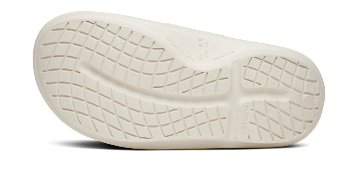 OOFOS Unisex Ooahh Plus - Chalk
