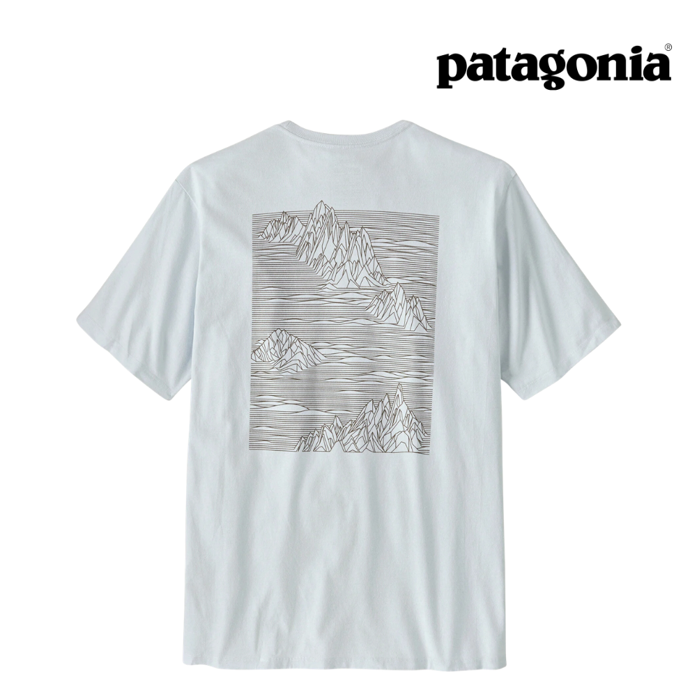 Patagonia Men Strataspire Responsibili-Tee - White
