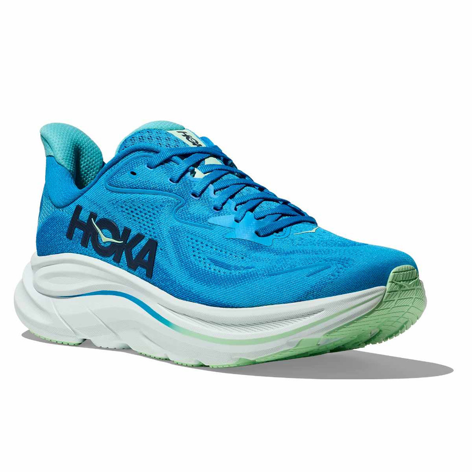 HOKA Men Clifton 10 Wide - Hoka Blue / Skyward Blue