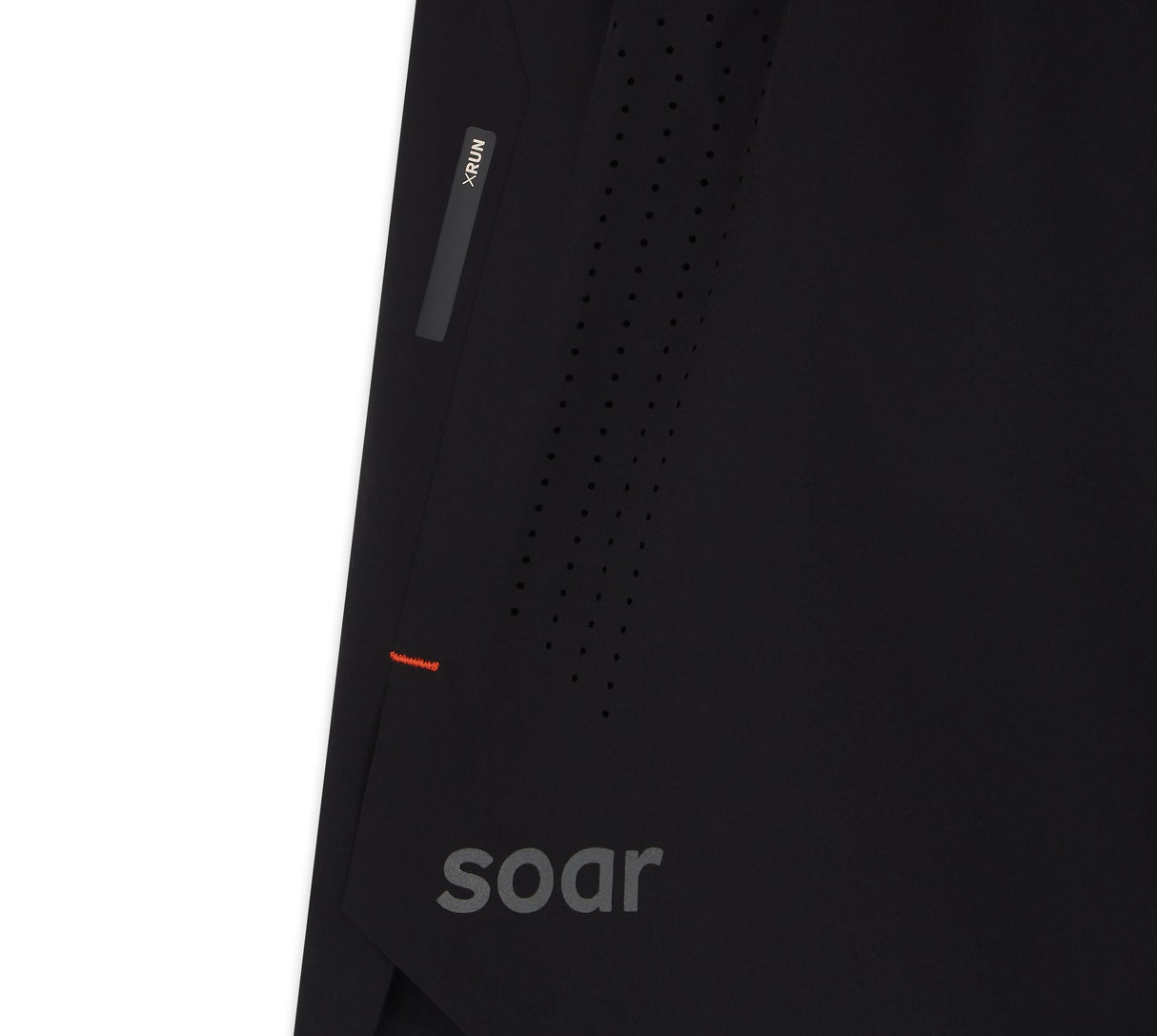 SOAR Running Men Run Shorts - Black