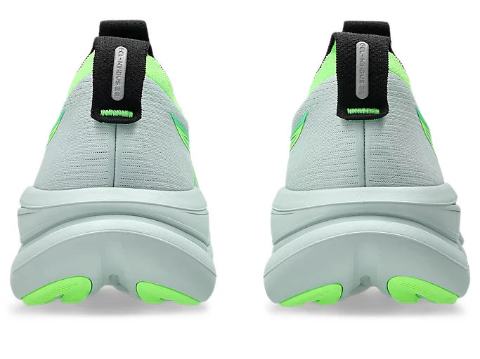 ASICS Men Gel-Nimbus 28 Wide - Cold Moss / Illuminate Green