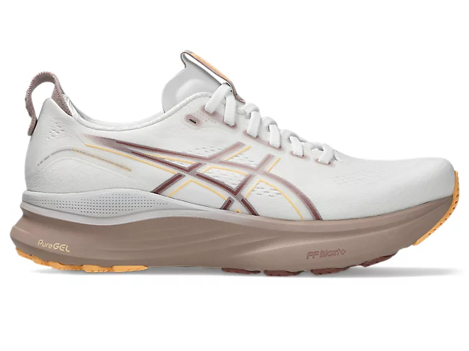 ASICS Women Gel-Kayano 32 Wide - White / Orange Glow