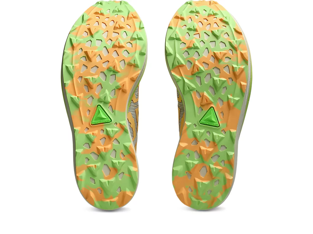 ASICS Unisex Metafuji Trail - Cream / Orange Glow