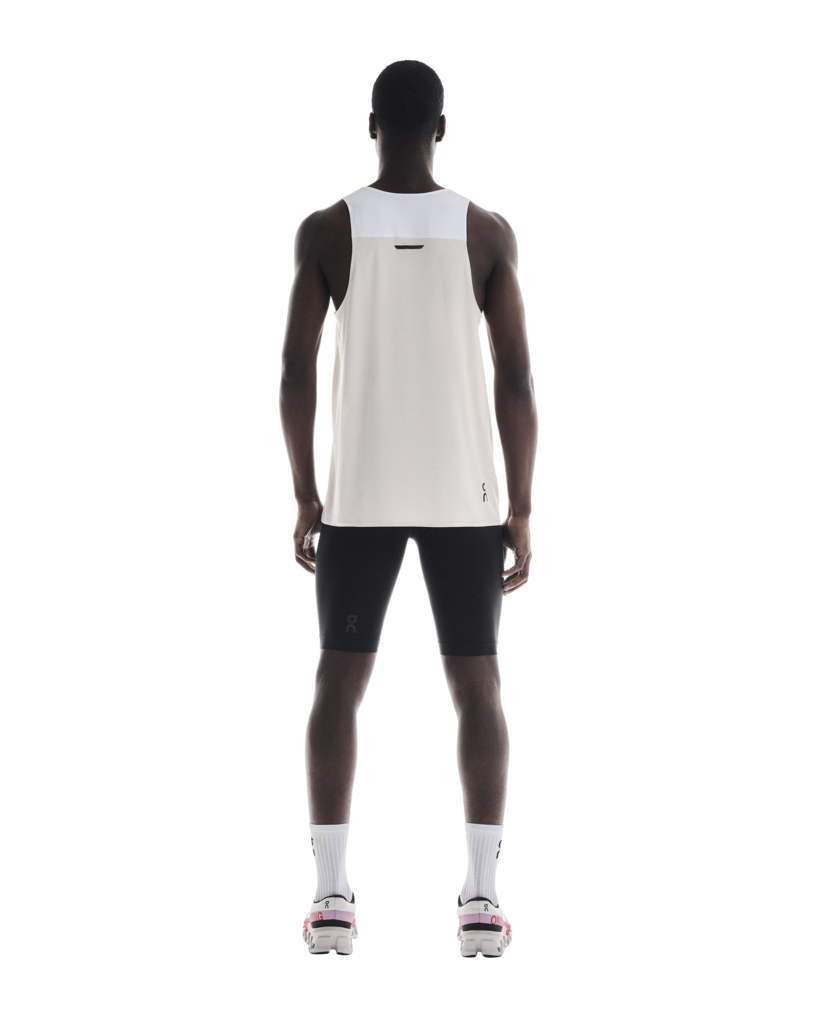 On Men Performance Tank - White / Silver