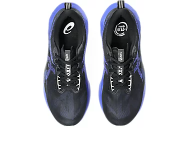 ASICS Men Novablast 5 Wide - Black / Cobalt Burst