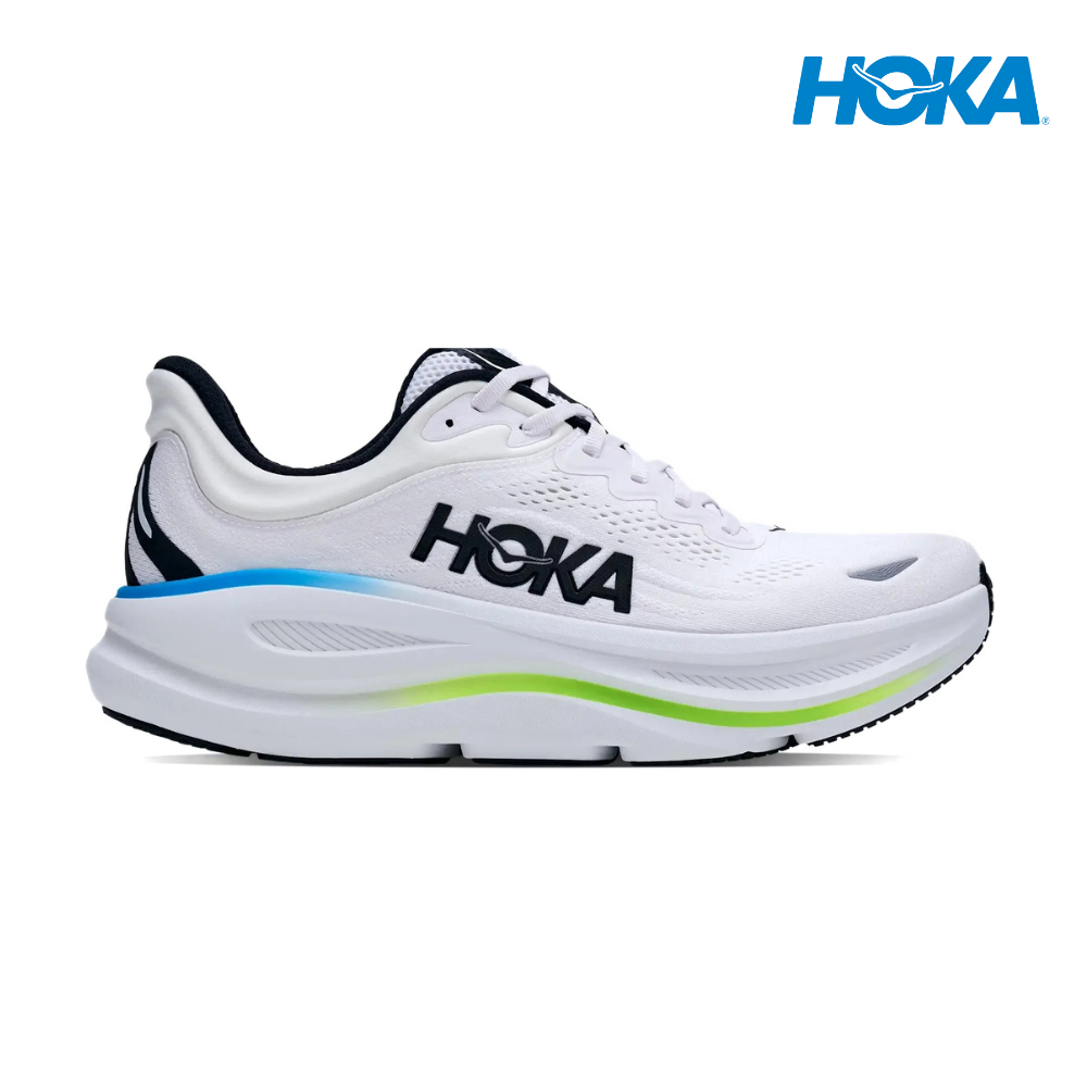 HOKA Men Bondi 9 Wide - Frost / Black