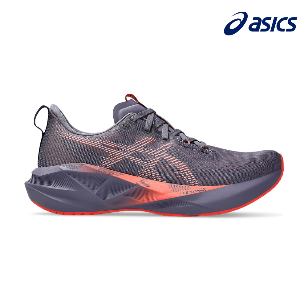 ASICS Men Novablast 5 - Greyish Purple / Coral Reef