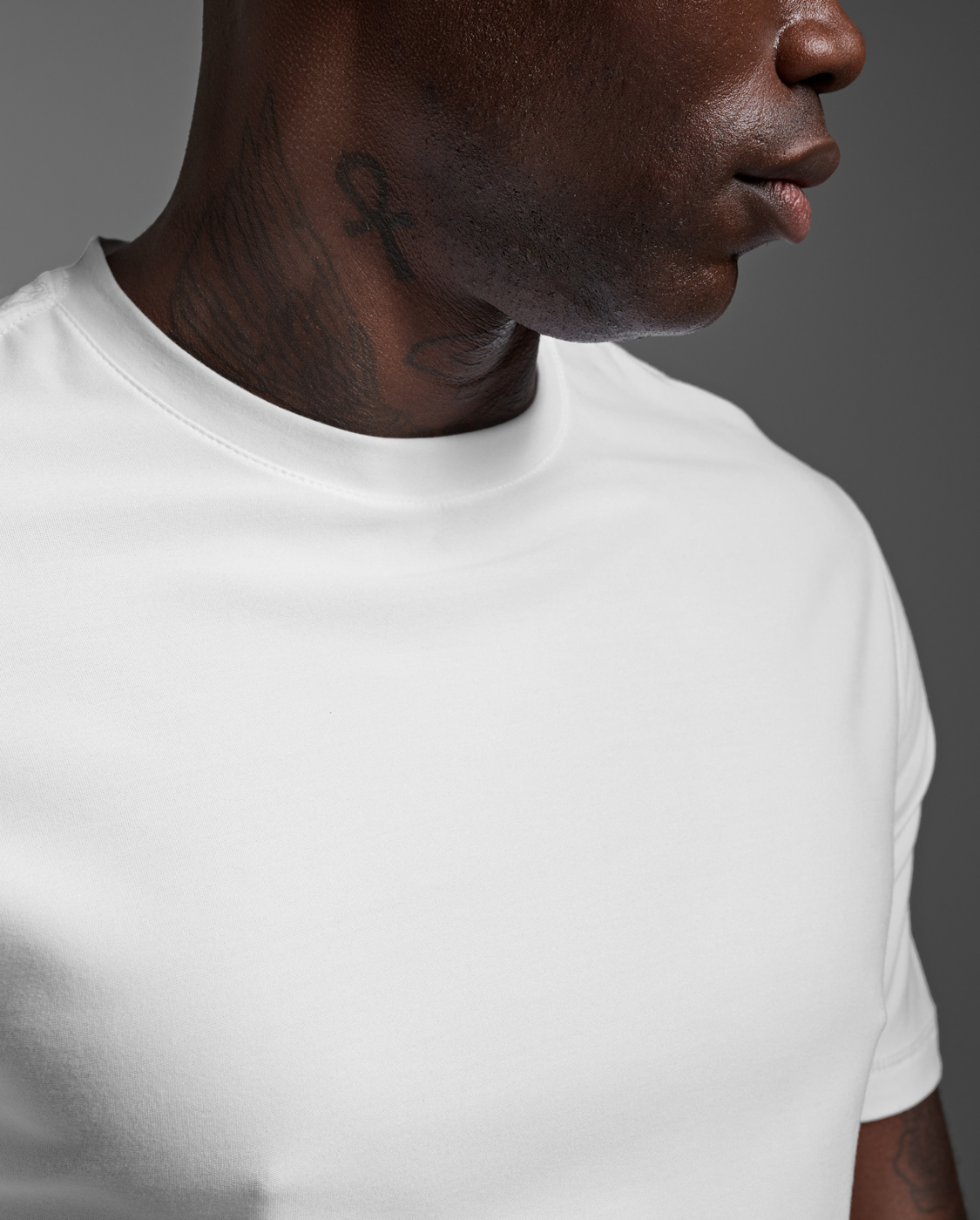 2XU Men Signature Soft Jersey Tee - White / White