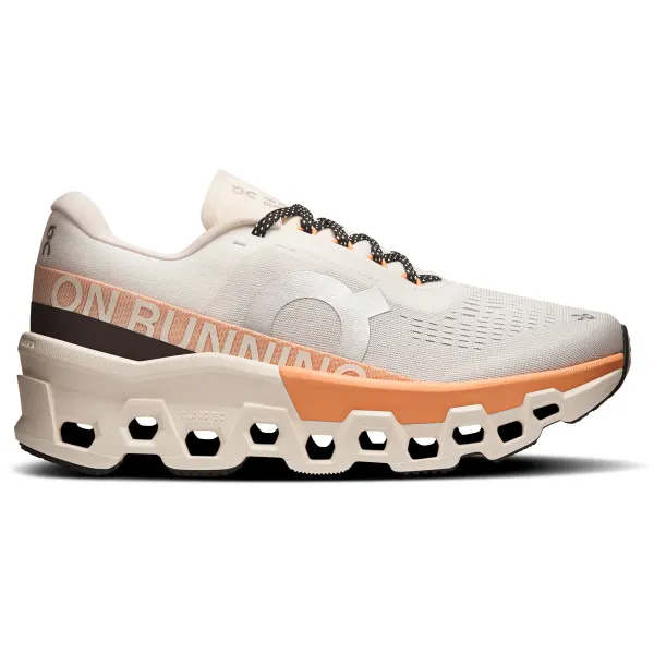 On Women Cloudmonster 2 - Ivory / Tangerine