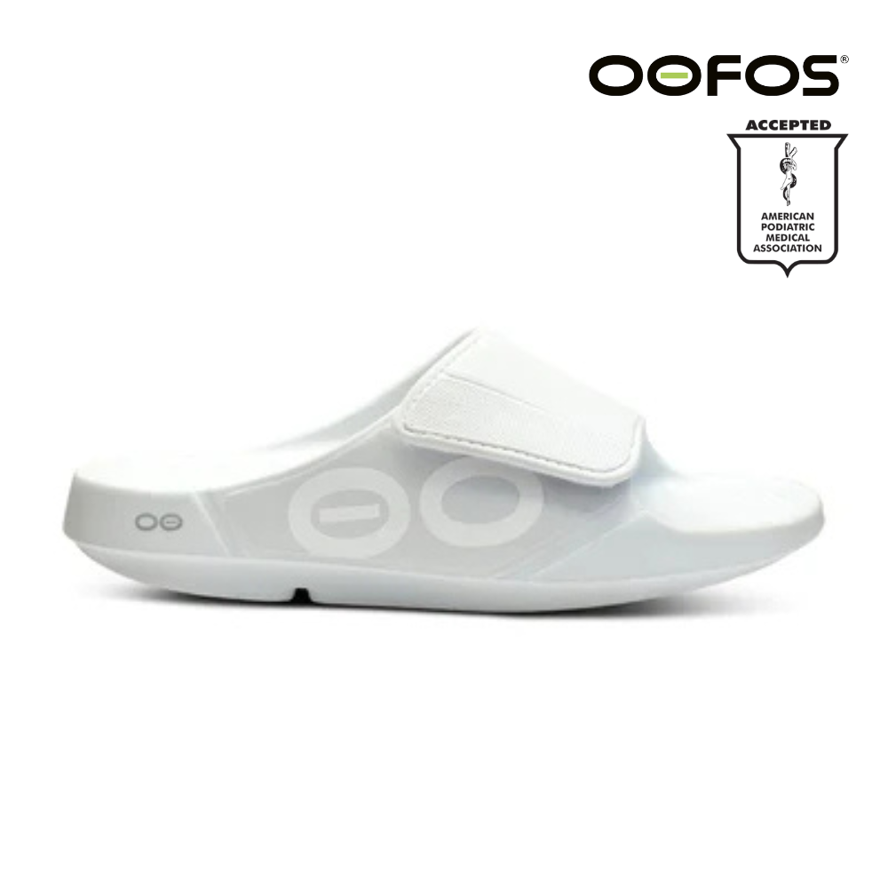 OOFOS Unisex OOahh Sport Flex - White