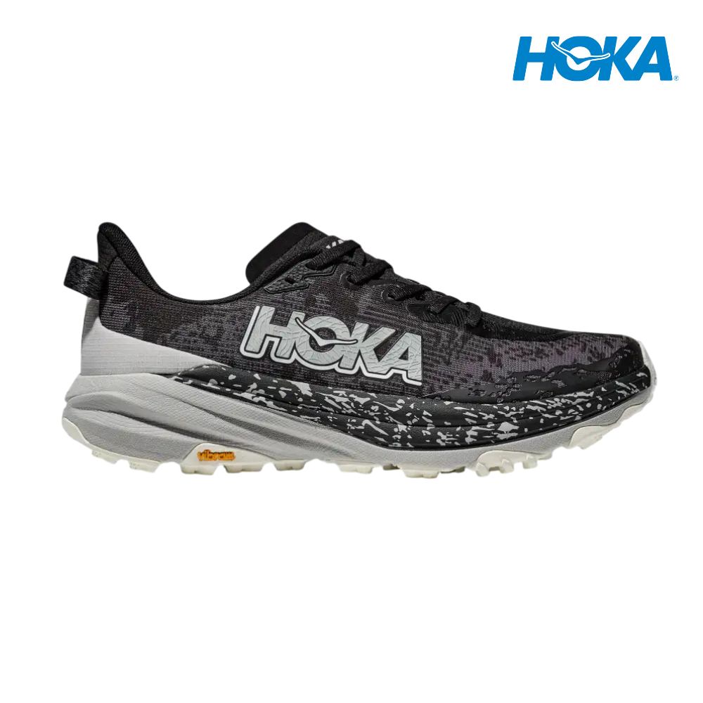 HOKA Men Speedgoat 6 - Black / Stardust