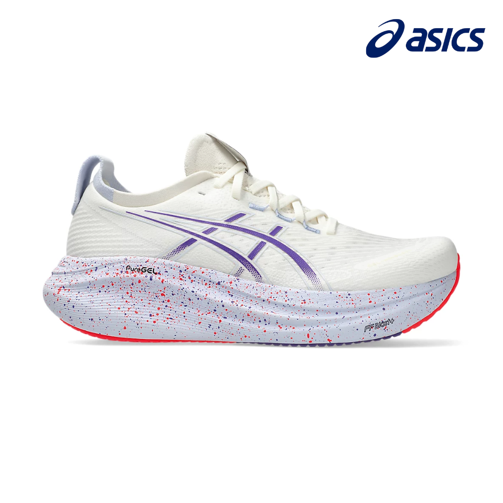 ASICS Men Gel-Nimbus 27 Tokyo - Cream / Edo Purple