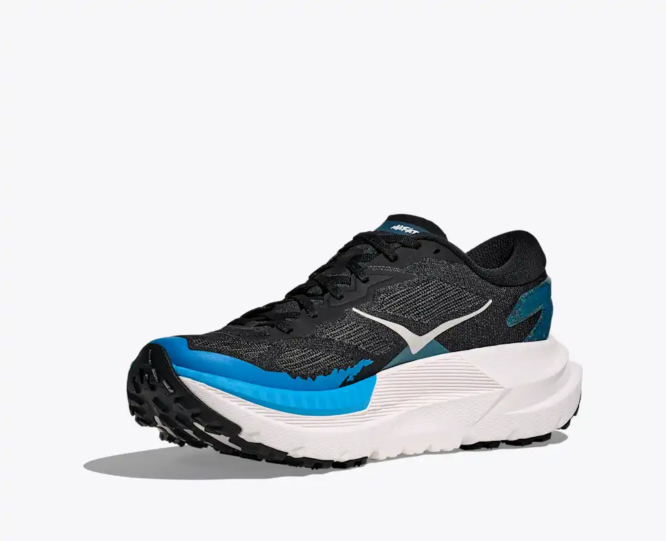 HOKA Men Mafate X - Black / Skyward Blue